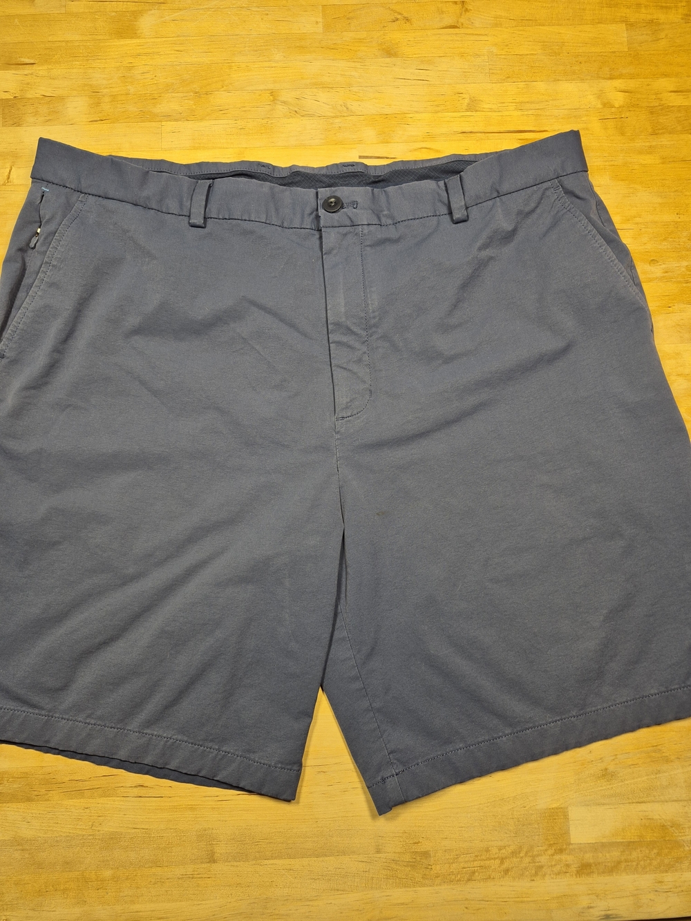 Vineyard Vines Slate Blue Flat Front Performance Shorts